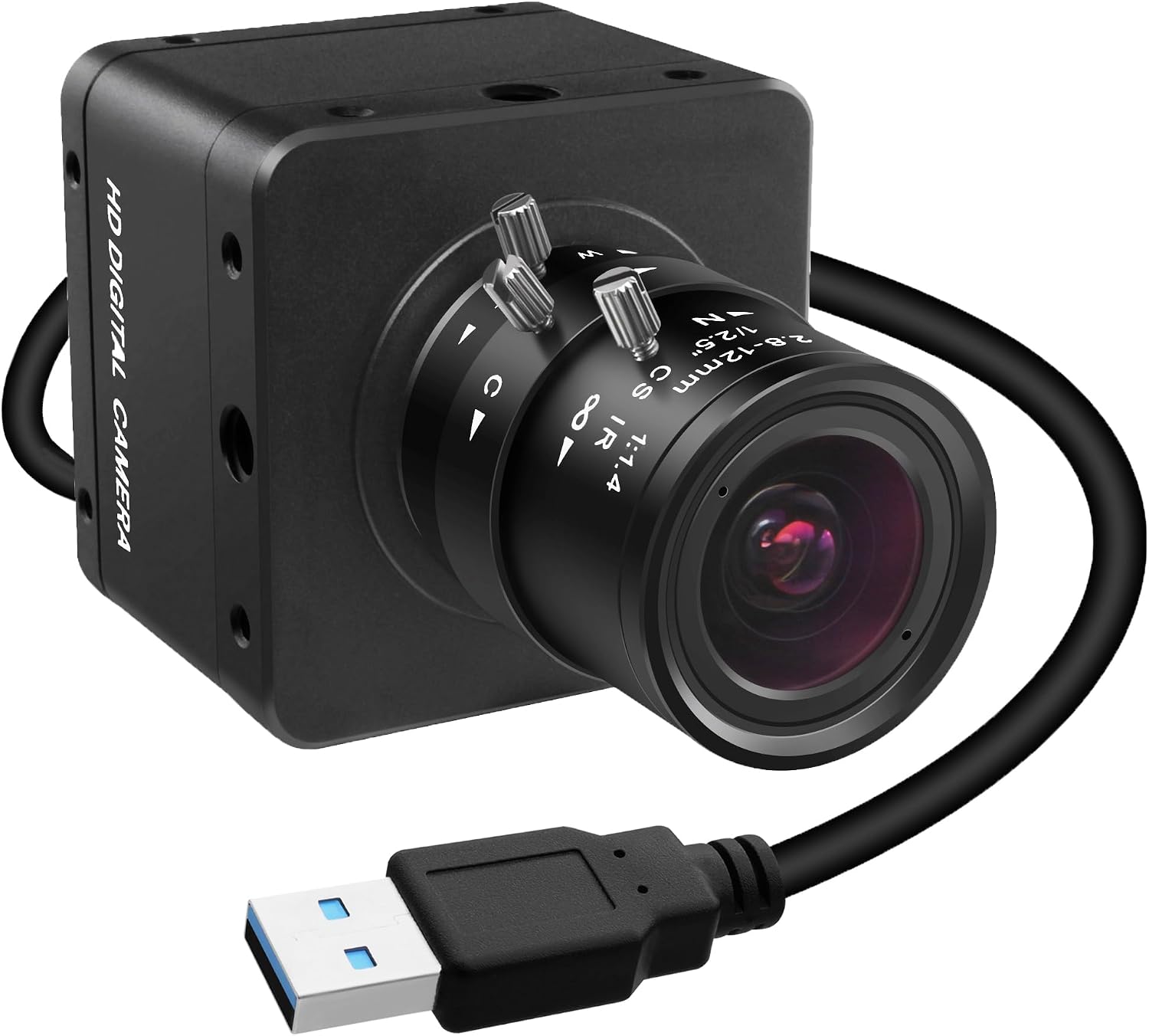 SVPRO USB 3.0 Global Shutter Camera with 2.8-12mm manual zoom lens