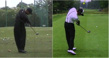 Tiger Woods Follow through