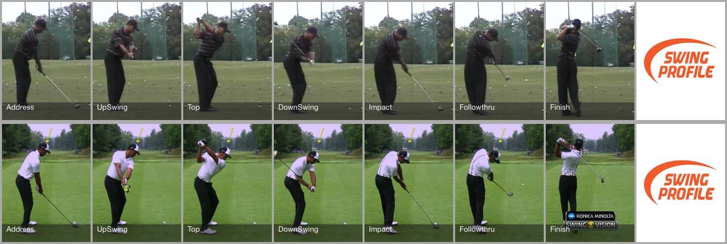 Tiger Woods Swing Comparison Analysis | Swing Profile