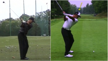 Tiger Woods Top of Backswing