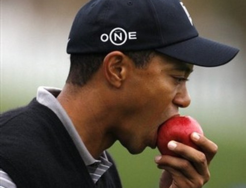 What does Tiger Woods Eat?